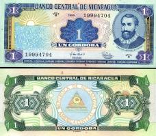 *1 Córdoba Nikaragua 1995, P179 UNC - Kliknutím na obrázok zatvorte -